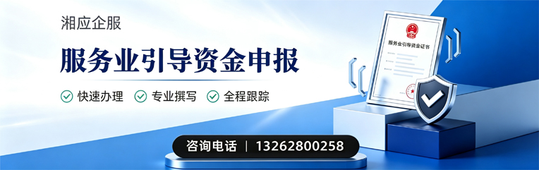 十堰服务业引导资金申报服务